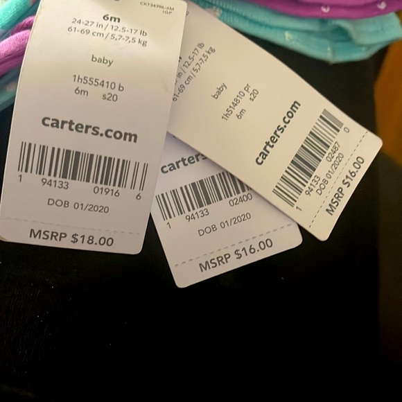 Set of 3 Carter’s Onesies ~ NWTS! - Picture 5 of 5